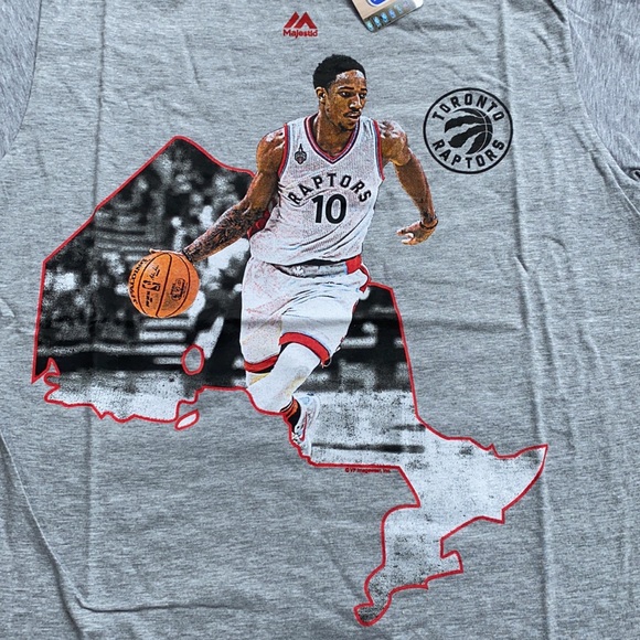 Toronto Raptors DeMar DeRozan NBA T-Shirt - Picture 2 of 3